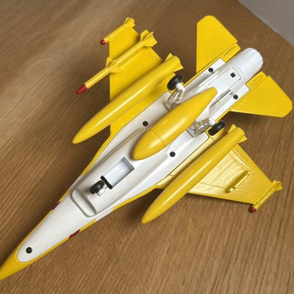 Mac Tools Tektronix F-16 Falcon Fighter Jet Vintage Spec Cast Liberty Piggy Bank